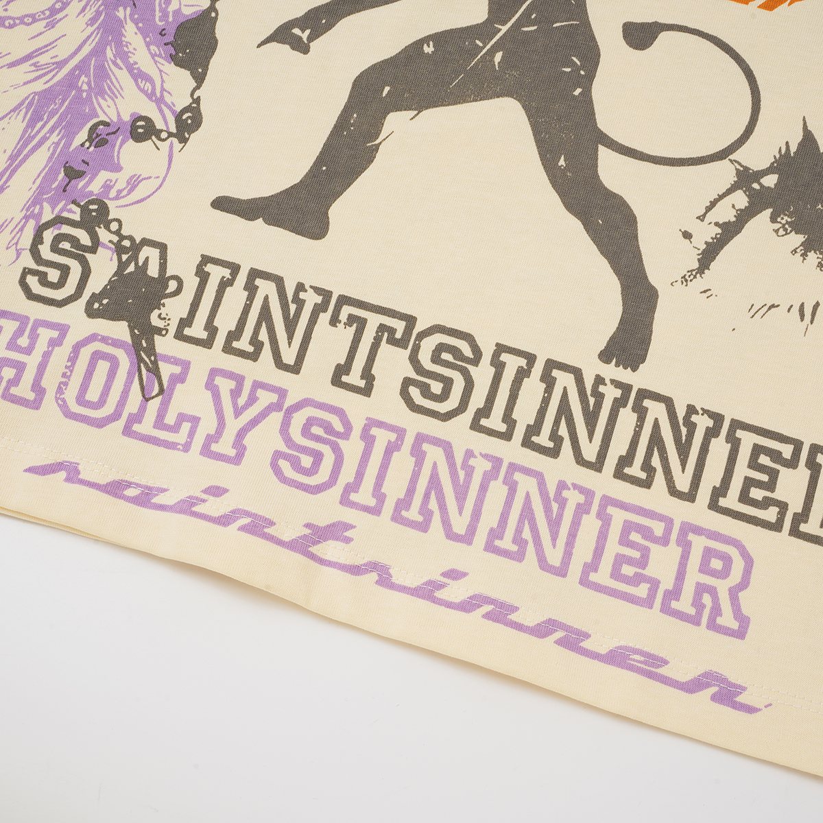 SAINT Cherub & Cross Short-Sleeve T-Shirt