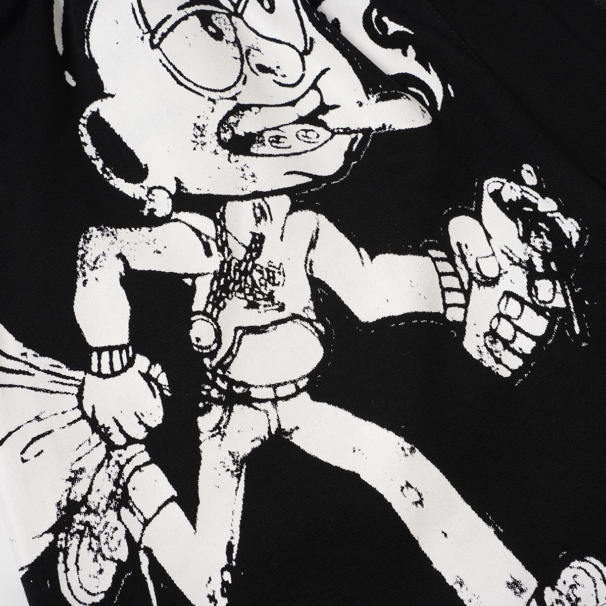 THAT'S A AWFUL LOT OF COUGH SYRUP Drawstring Graphic Shorts