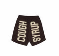 THAT'S A AWFUL LOT OF COUGH SYRUP Black Text Graphic Shorts