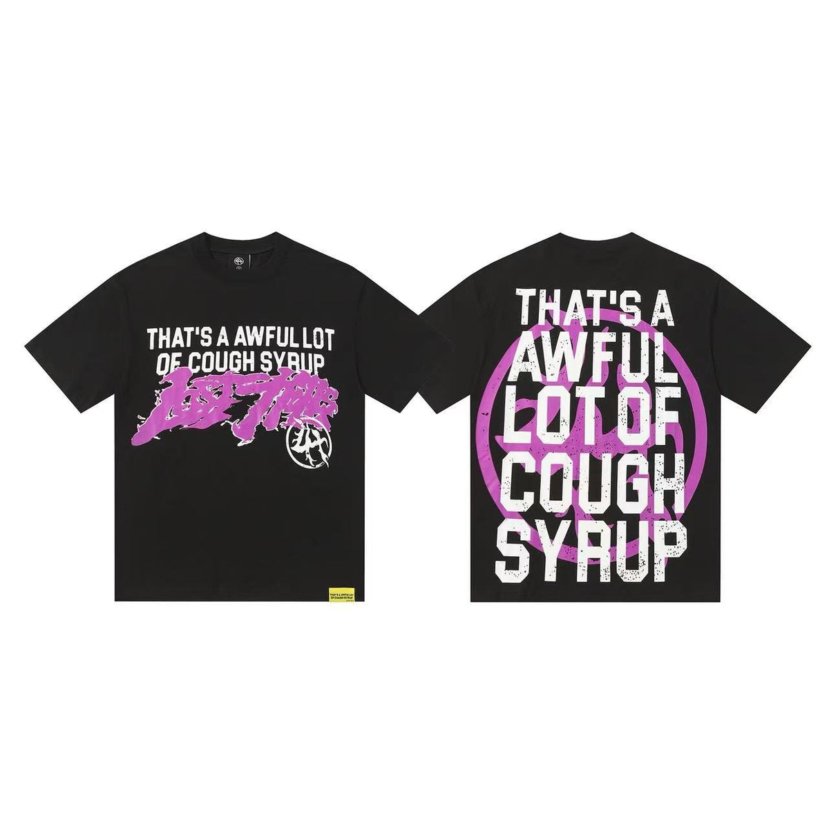 THAT'S A AWFUL LOT OF COUGH SYRUP Graphic T-Shirt & Shorts Set