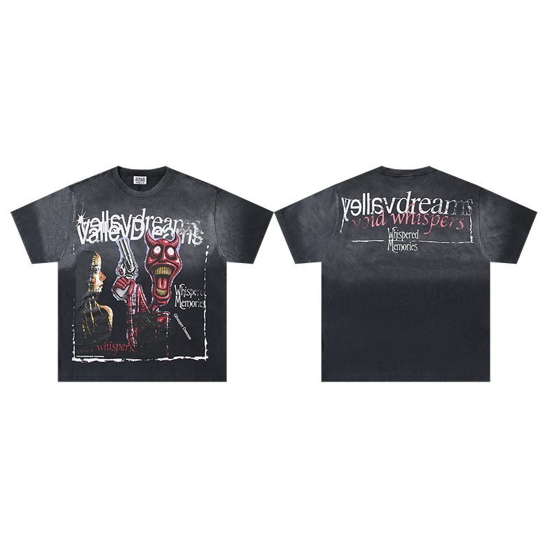 VALE USA Distressed Dreams Graphic T-Shirt