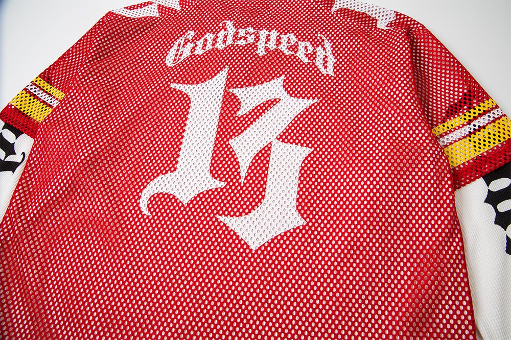Godspeed Skull K-Back Mesh Long-Sleeve T-Shirt