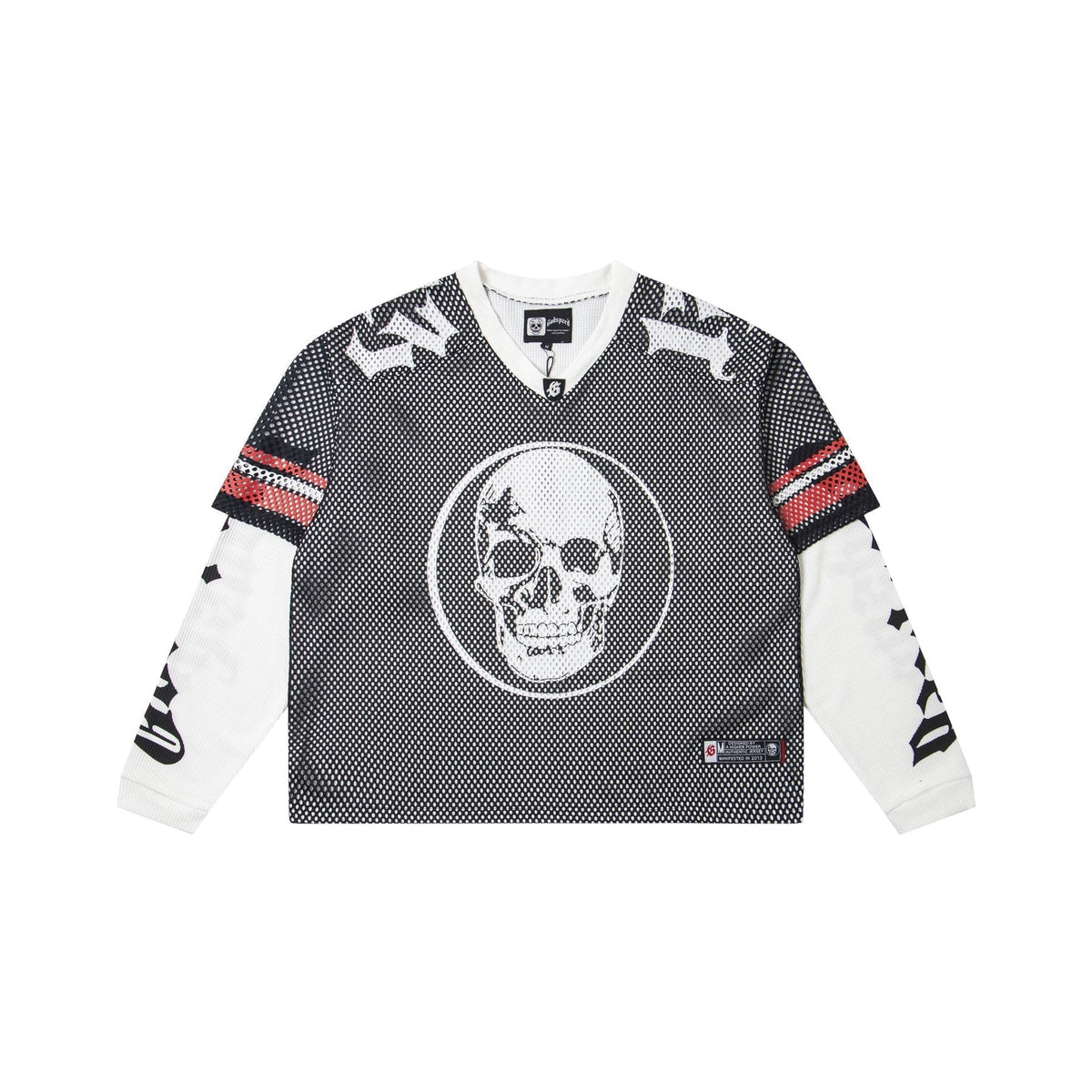 Godspeed Skull K-Back Mesh Long-Sleeve T-Shirt