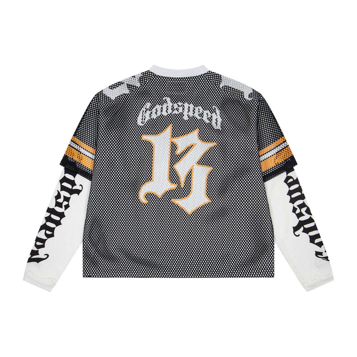 Godspeed Skull Mesh Jersey Long-Sleeve T-Shirt