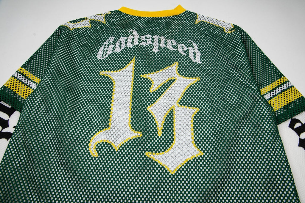 Godspeed Skull Mesh Jersey Long-Sleeve T-Shirt