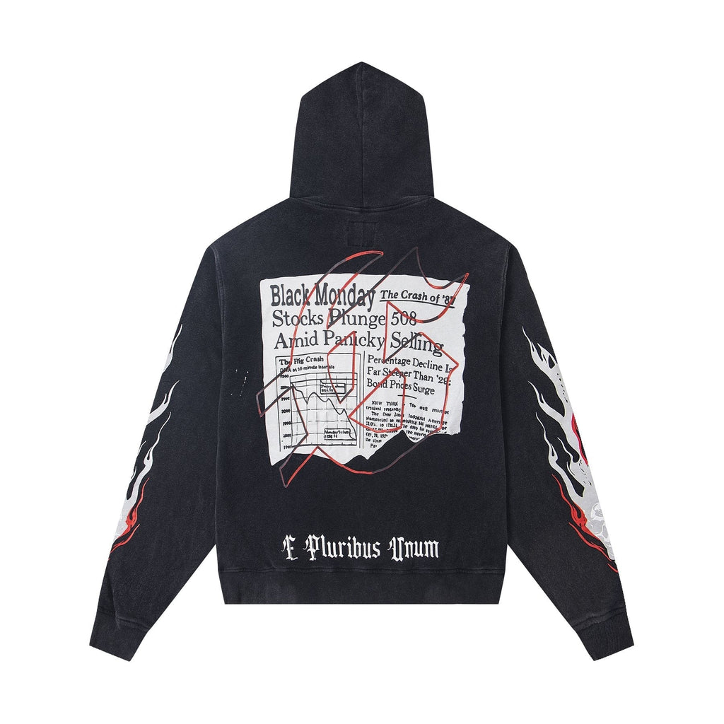 Godspeed Black Monday Skeleton Graphic Hoodie