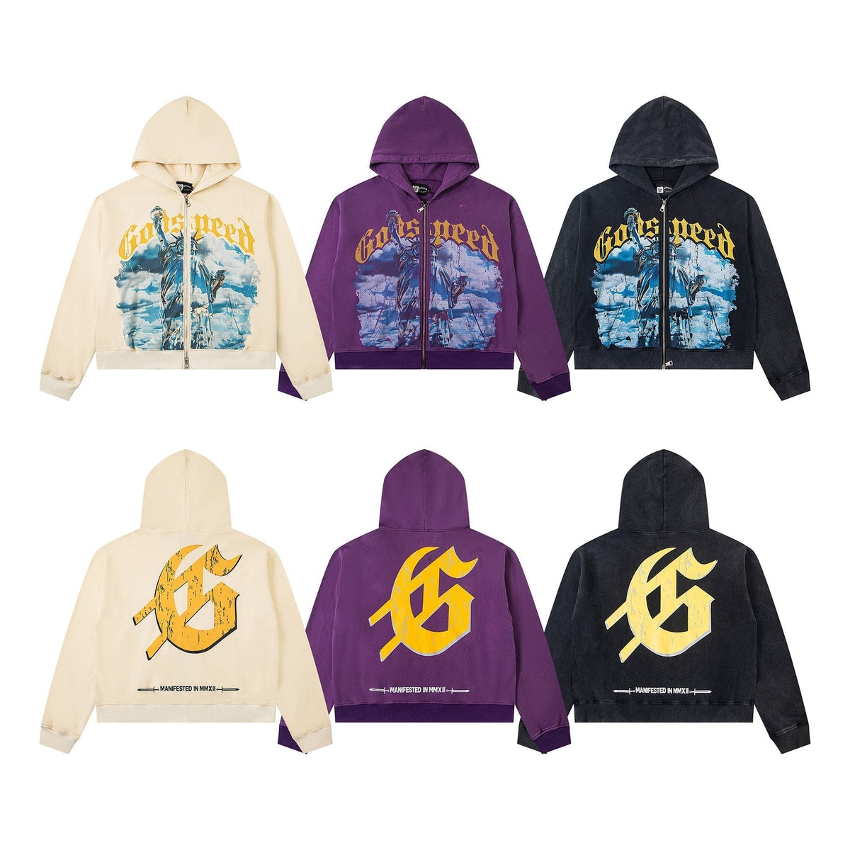 Godspeed Graphic Zip Hoodie