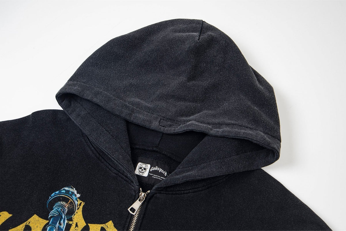 Godspeed Graphic Zip Hoodie