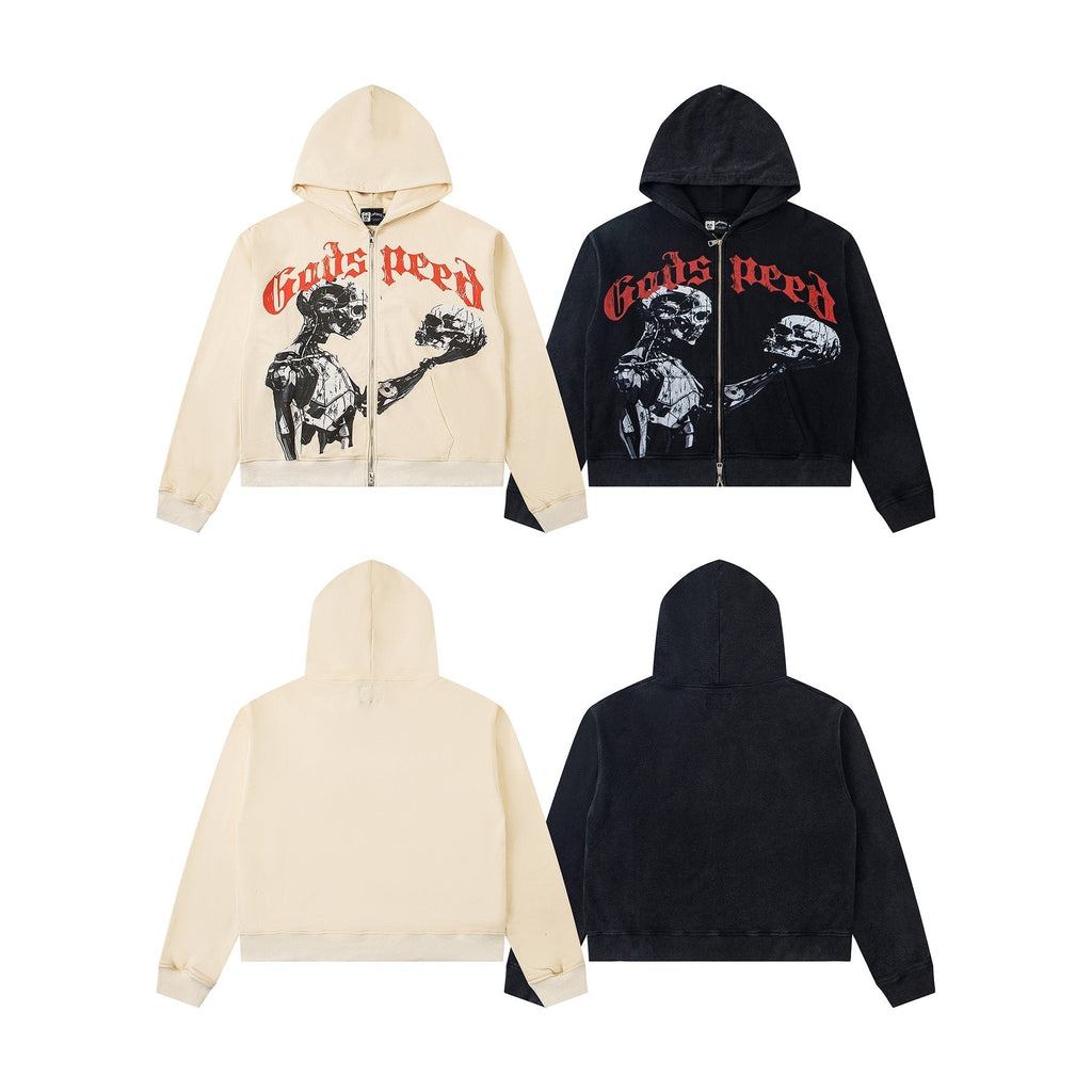 Godspeed Full-Zip Graphic Hoodie