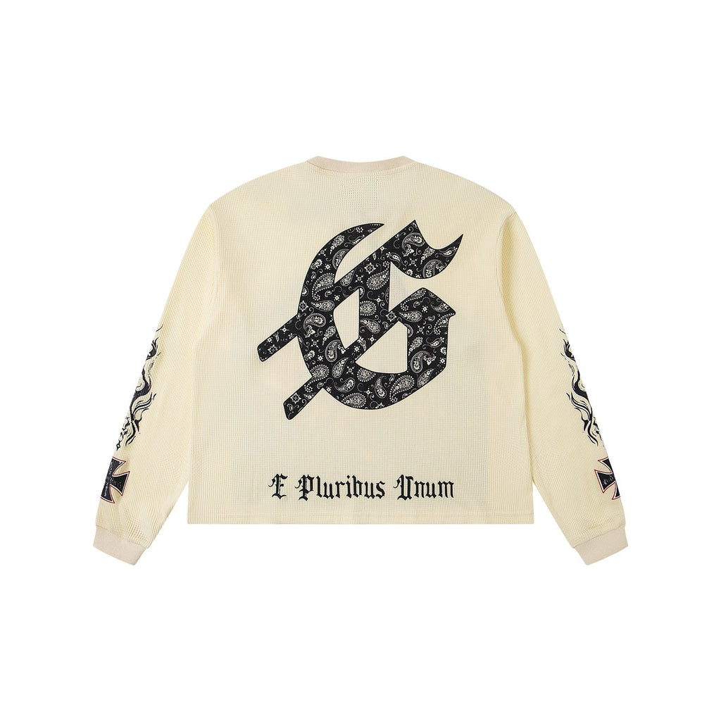 Godspeed Hollywood Graphic Waffle Long-Sleeve T-Shirt