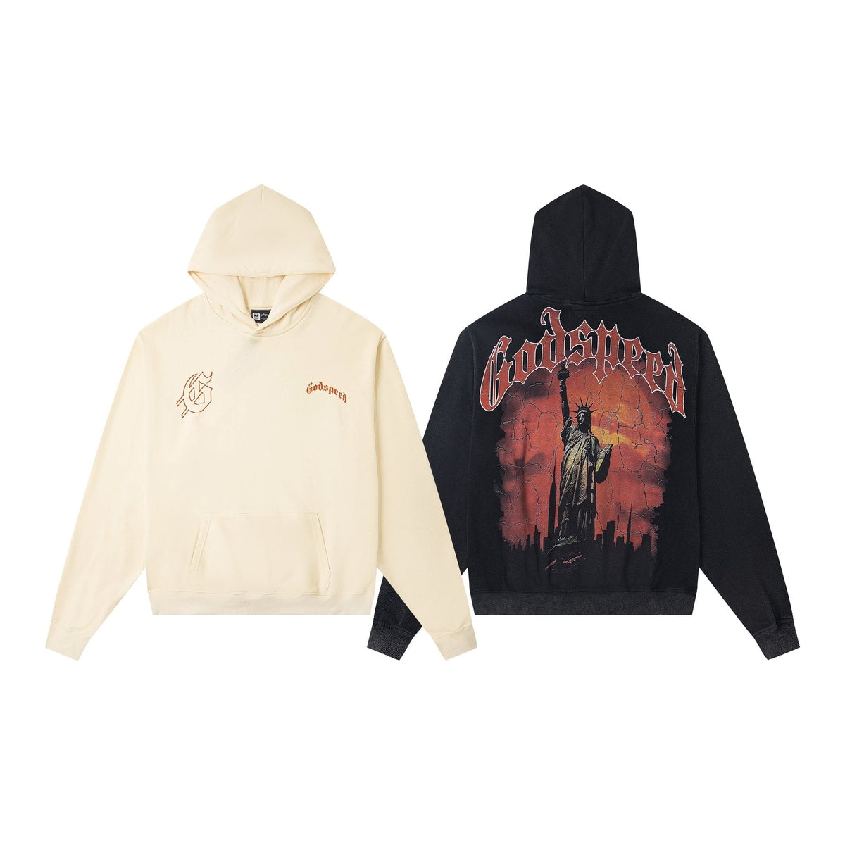 Godspeed Statue Graphic Hoodie