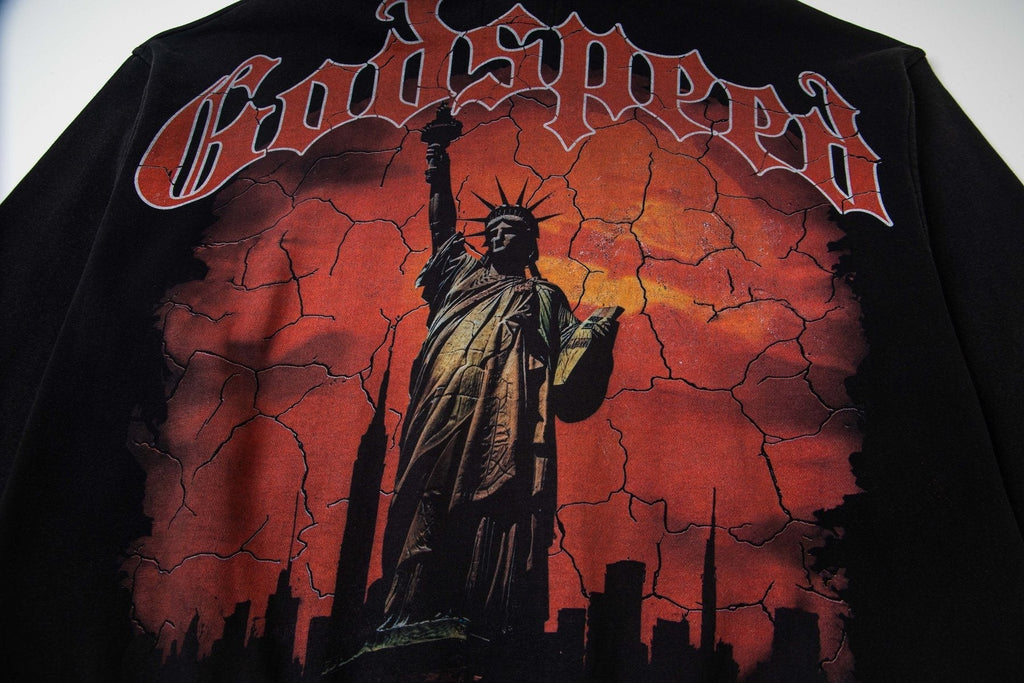 Godspeed Statue Graphic Hoodie