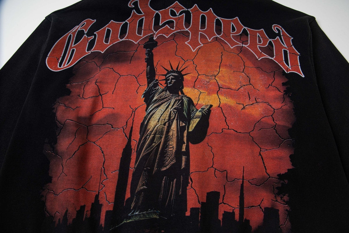 Godspeed Statue Graphic Hoodie