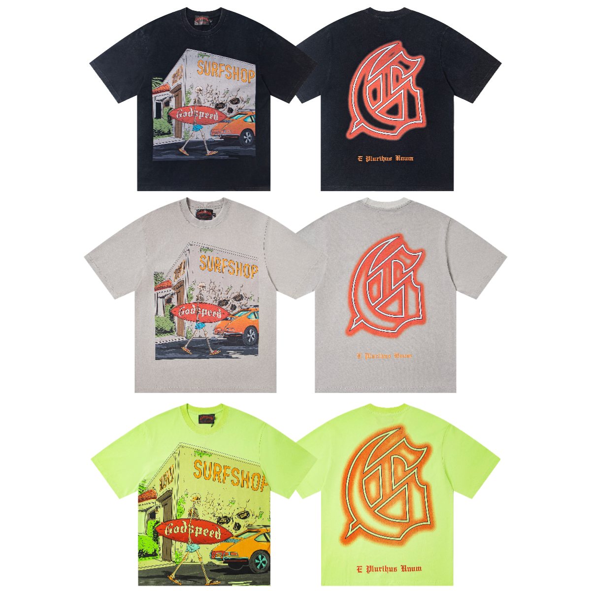 Godspeed Surfshop Graphic Short-Sleeve T-Shirt