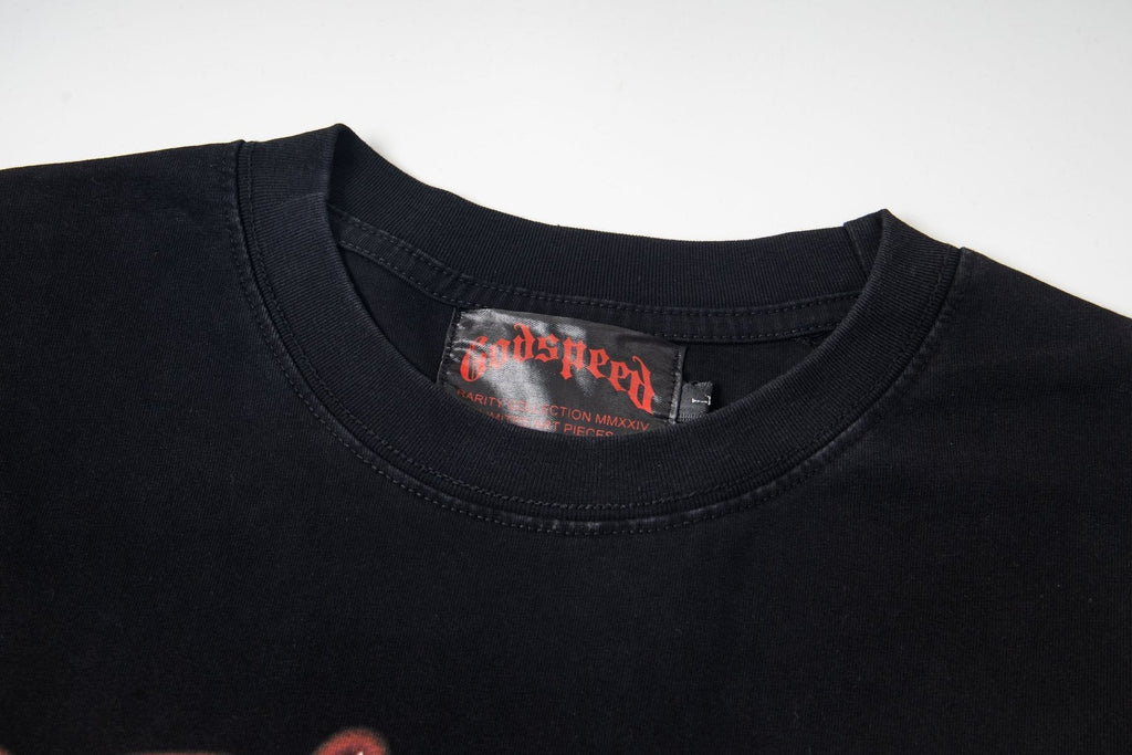Godspeed Out of Many, One Skull Graphic T-Shirt