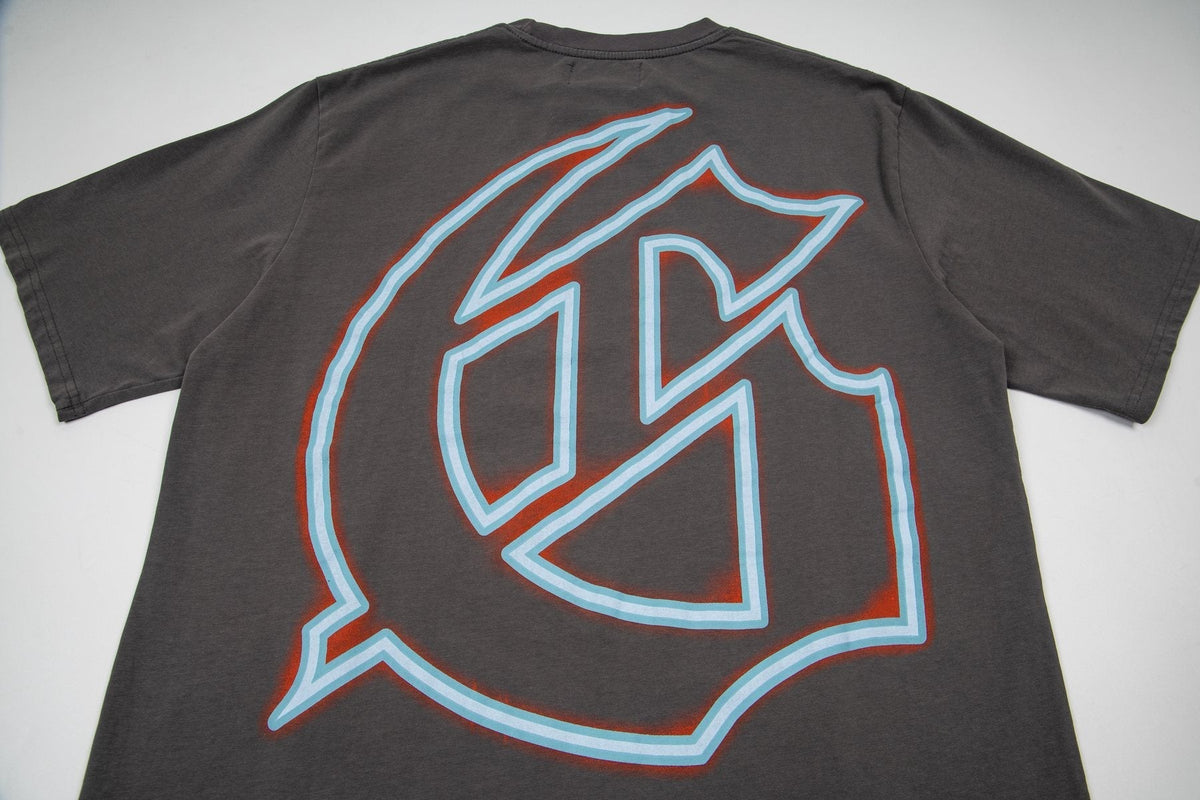 Godspeed Skull & Car Graphic Short-Sleeve T-Shirt