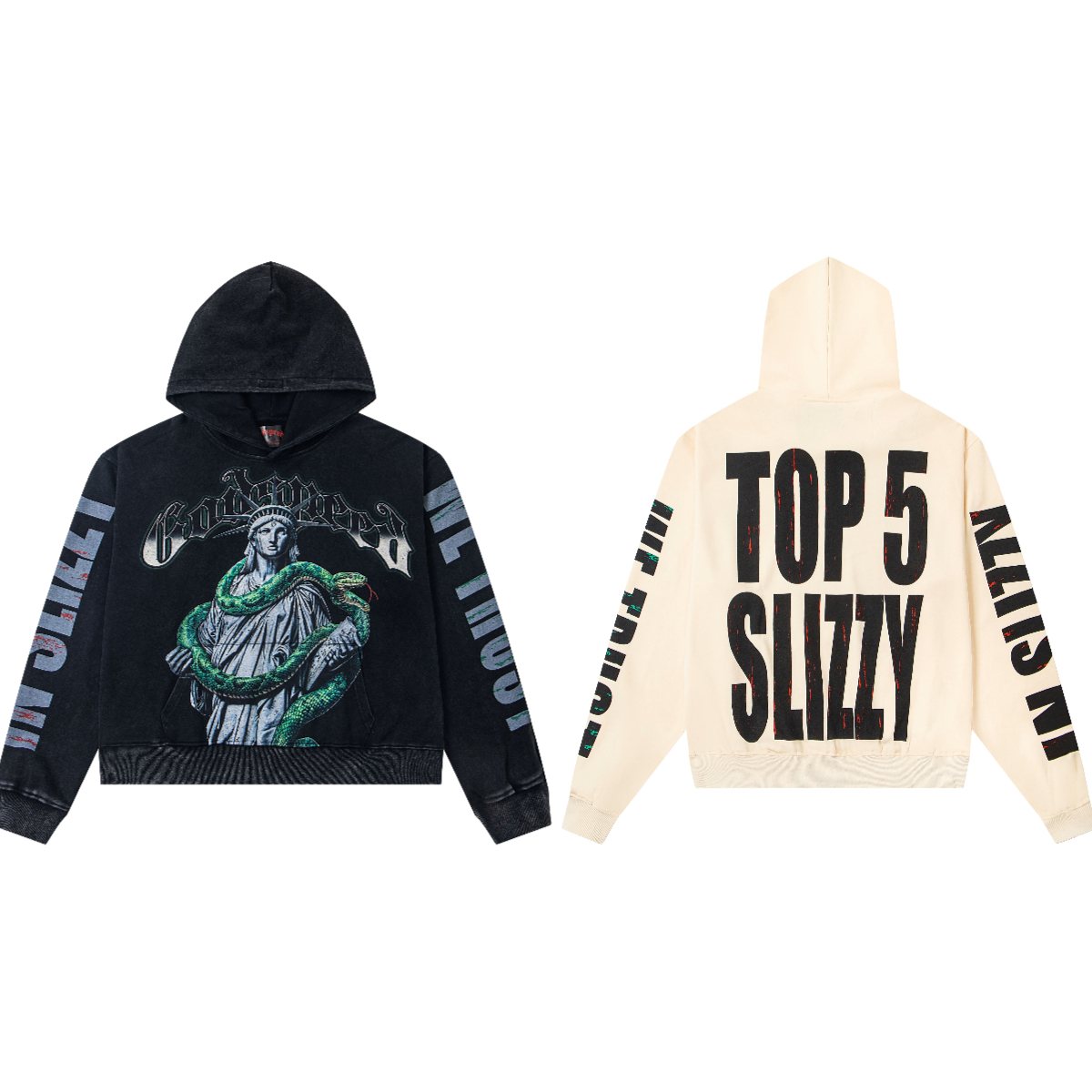 Godspeed Top 5 Slizzy Graphic Hoodie