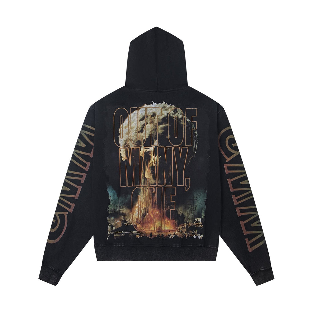 Godspeed Skeleton Hand Graphic Hoodie