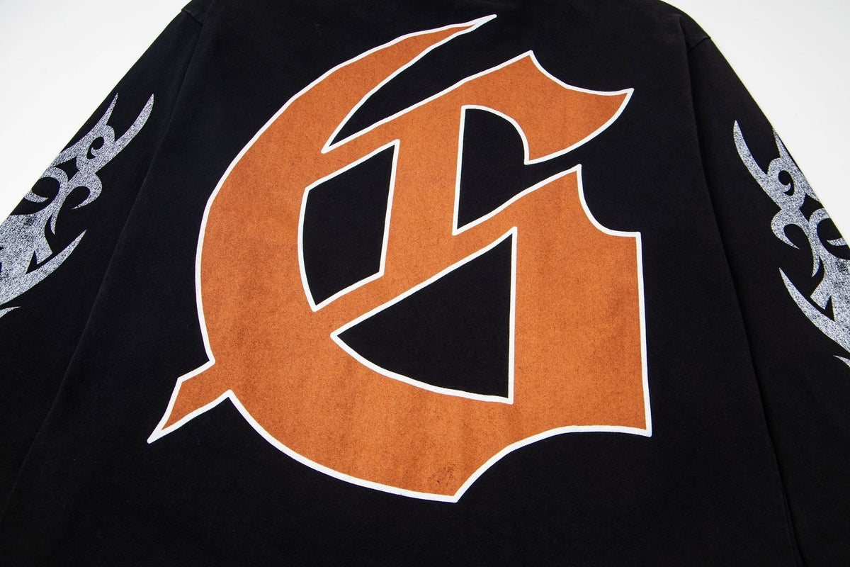 Godspeed Ship Graphic Long-Sleeve T-Shirt