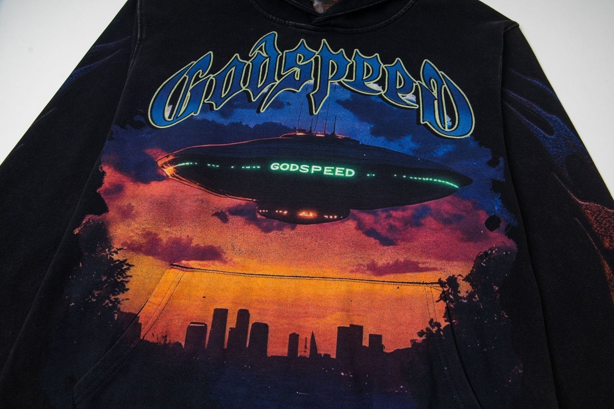 Godspeed UFO & Sun-Eye Graphic Hoodie