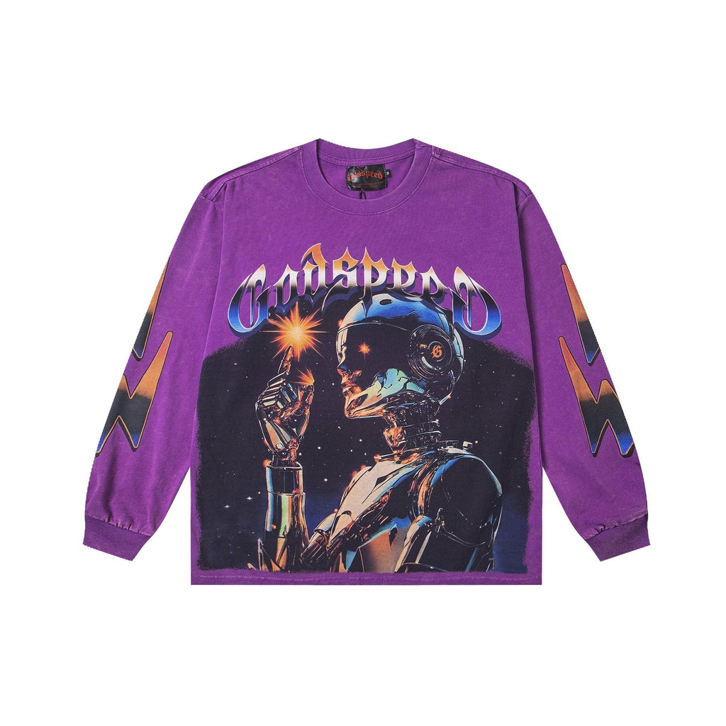 Godspeed E Pluribus Unum Washed Long-Sleeve T-Shirt