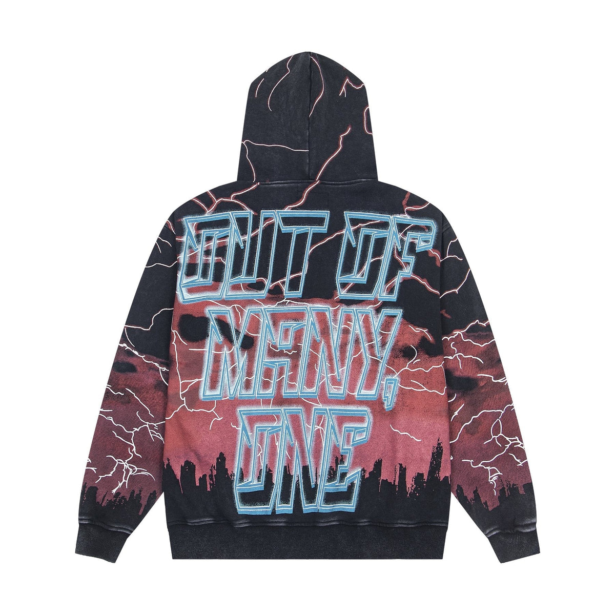 Godspeed Out of Many One All-Over Print Zip Hoodie