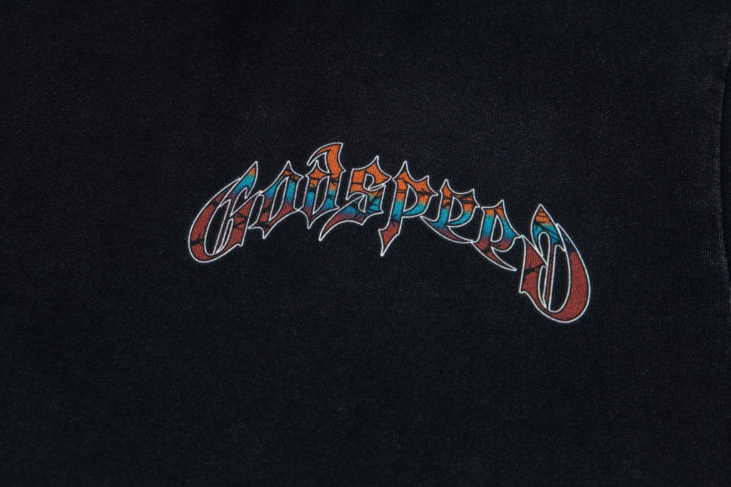 Godspeed Skeleton Back Graphic T-Shirt