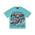 Godspeed Beach Skeleton Graphic T-Shirt