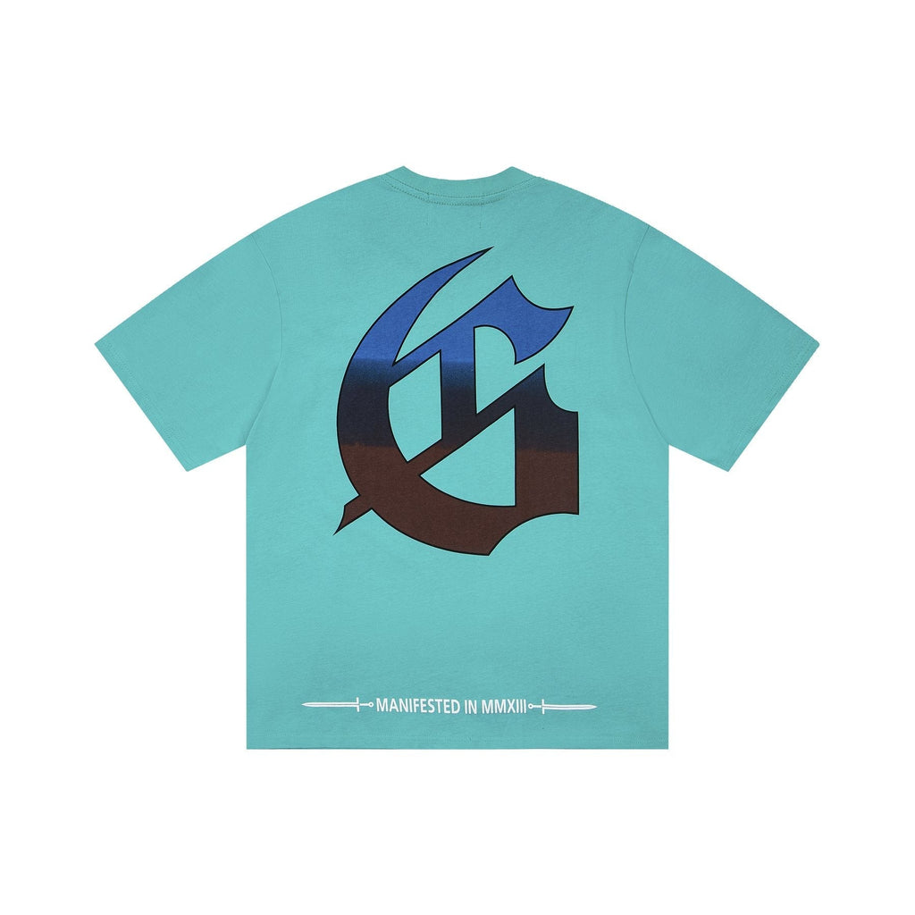 Godspeed Beach Skeleton Graphic T-Shirt