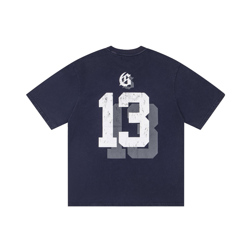 Godspeed Skull & 13 Graphic Short-Sleeve T-Shirt