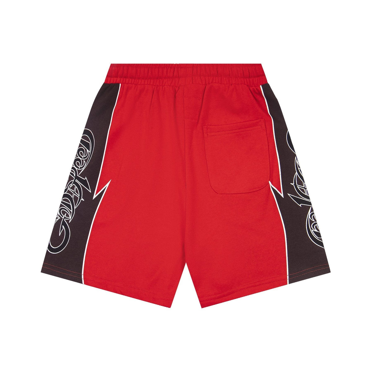 Godspeed Printed Side-Panel Drawstring Shorts