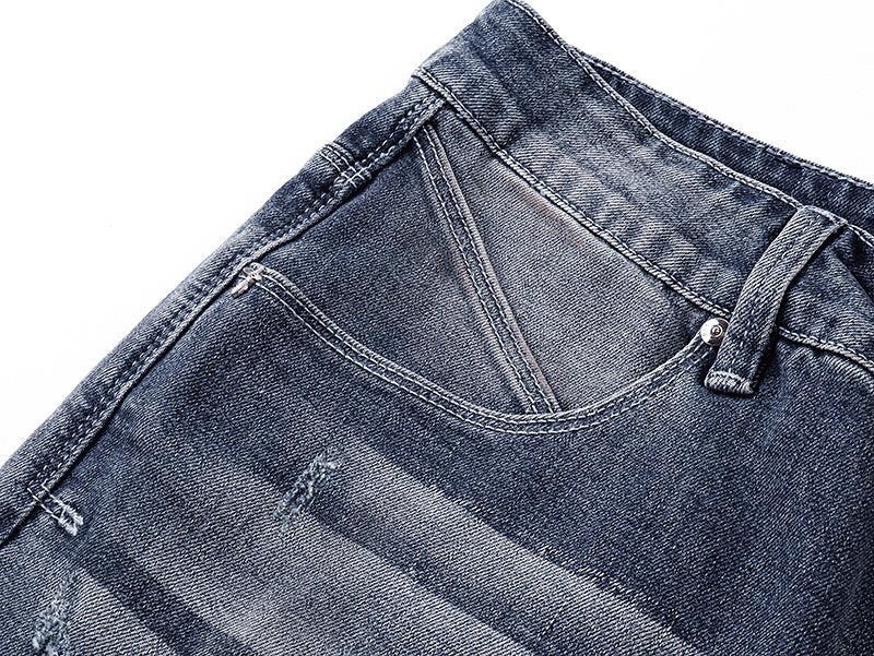 R+A Washed Distressed Jeans