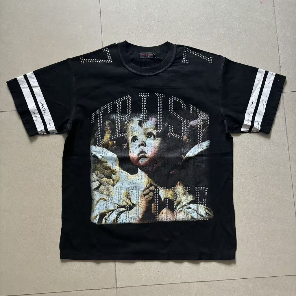 RARE PEACE Little Angel 77 Graphic T-Shirt