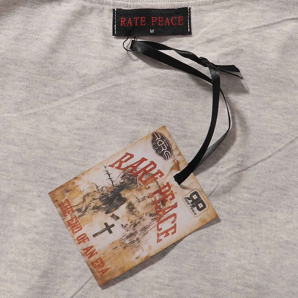 RARE PEACE Chaos Crop Graphic T-Shirt