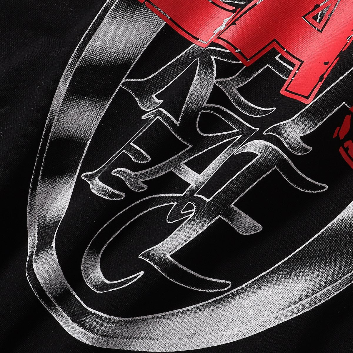 RARE PEACE No Longer Human Skull Graphic T-Shirt