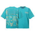 R3BEL Only The Strong Turquoise Graphic T-Shirt