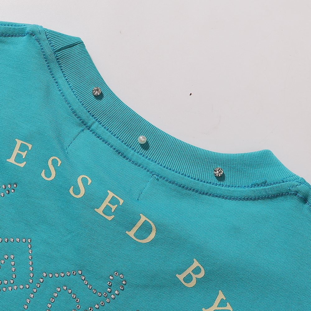 R3BEL Only The Strong Turquoise Graphic T-Shirt