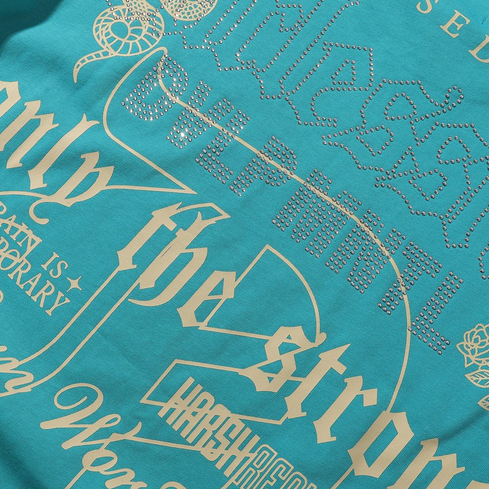 R3BEL Only The Strong Turquoise Graphic T-Shirt