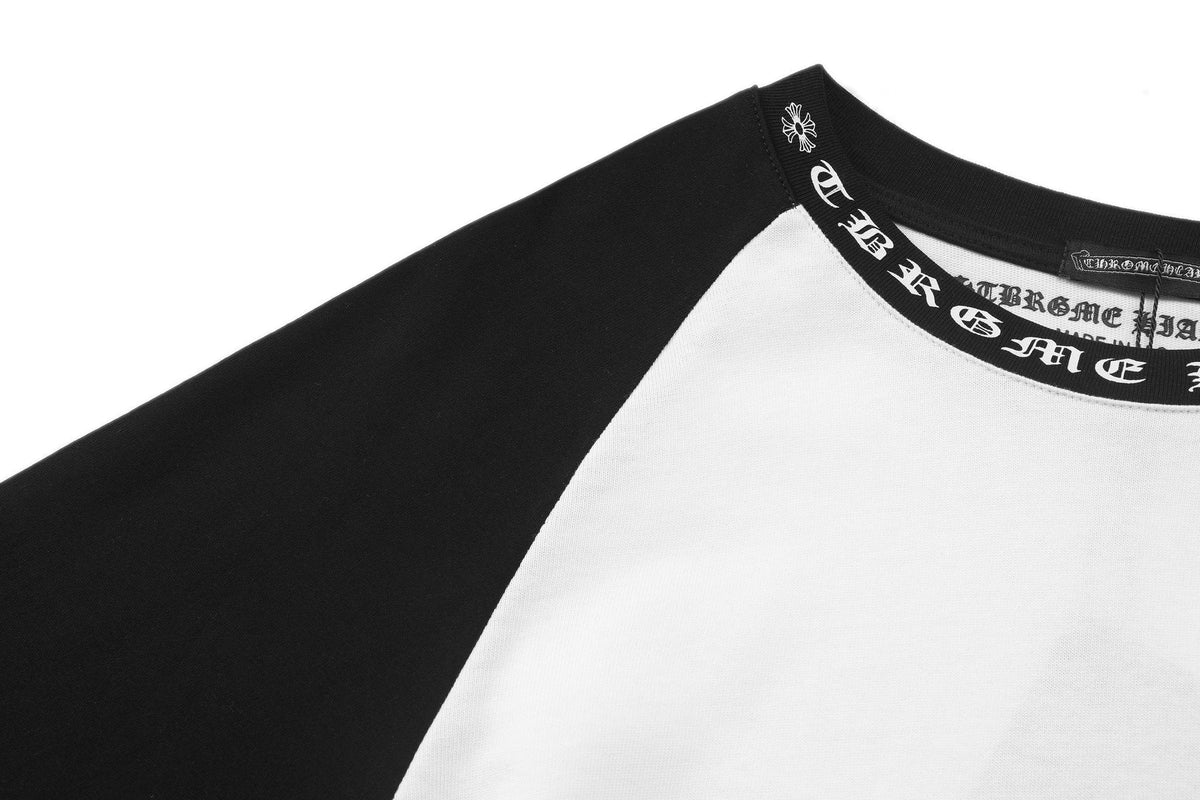 Chrome Hearts Sanskrit Script Raglan Long-Sleeve T-Shirt