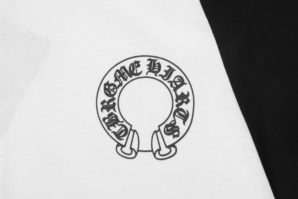 Chrome Hearts Sanskrit Script Raglan Long-Sleeve T-Shirt