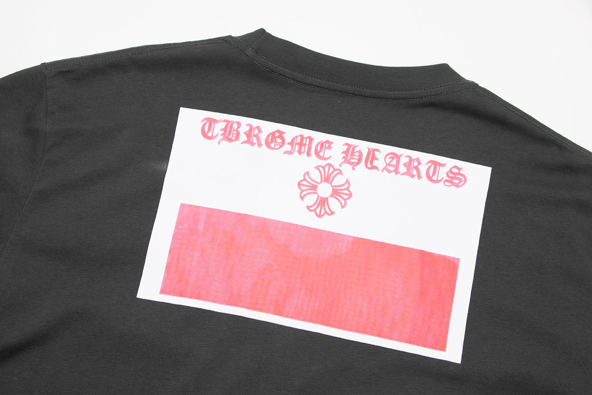 Chrome Hearts Back Graphic T-Shirt - Black