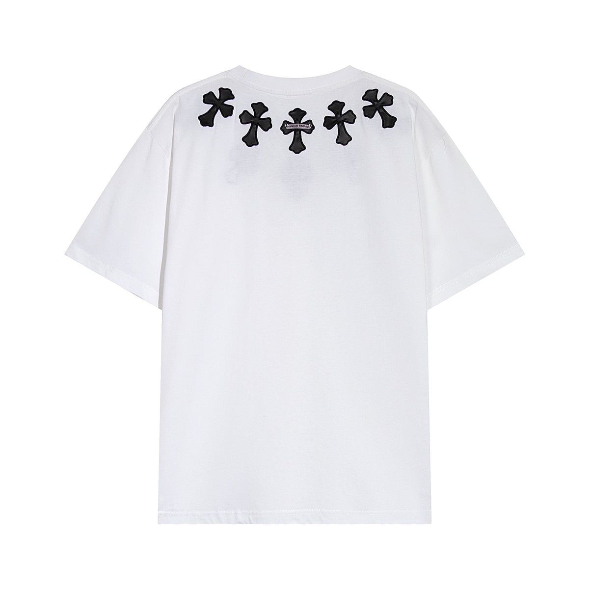 Chrome Hearts Cross Applique Short-Sleeve T-Shirt