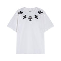 Chrome Hearts Cross Applique Short-Sleeve T-Shirt