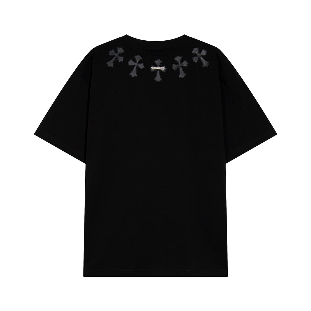 Chrome Hearts Cross Applique Short-Sleeve T-Shirt