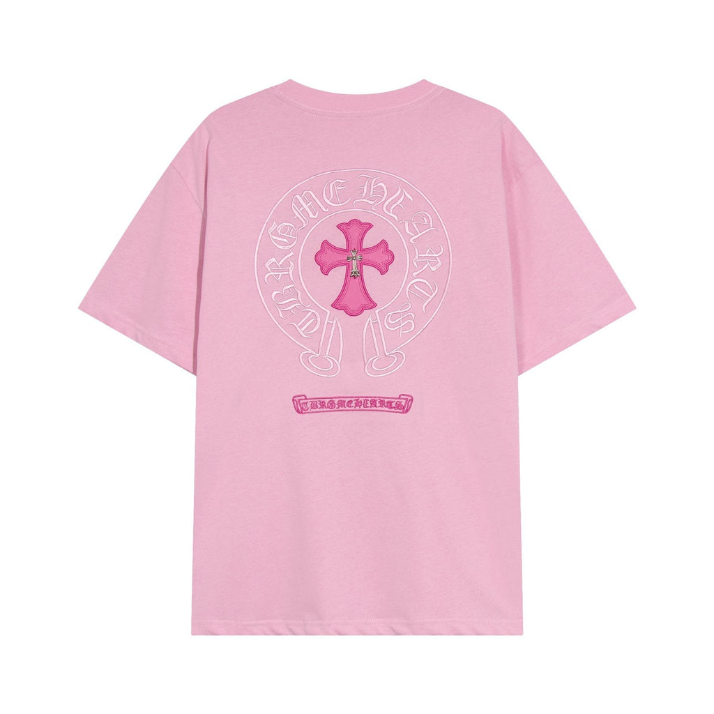 Chrome Hearts Cross Graphic Short-Sleeve T-Shirt