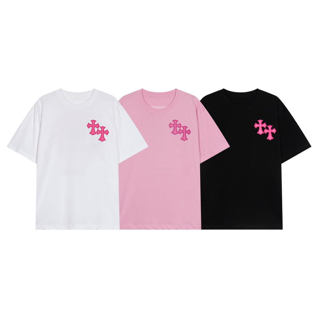 Chrome Hearts Cross Graphic Short-Sleeve T-Shirt