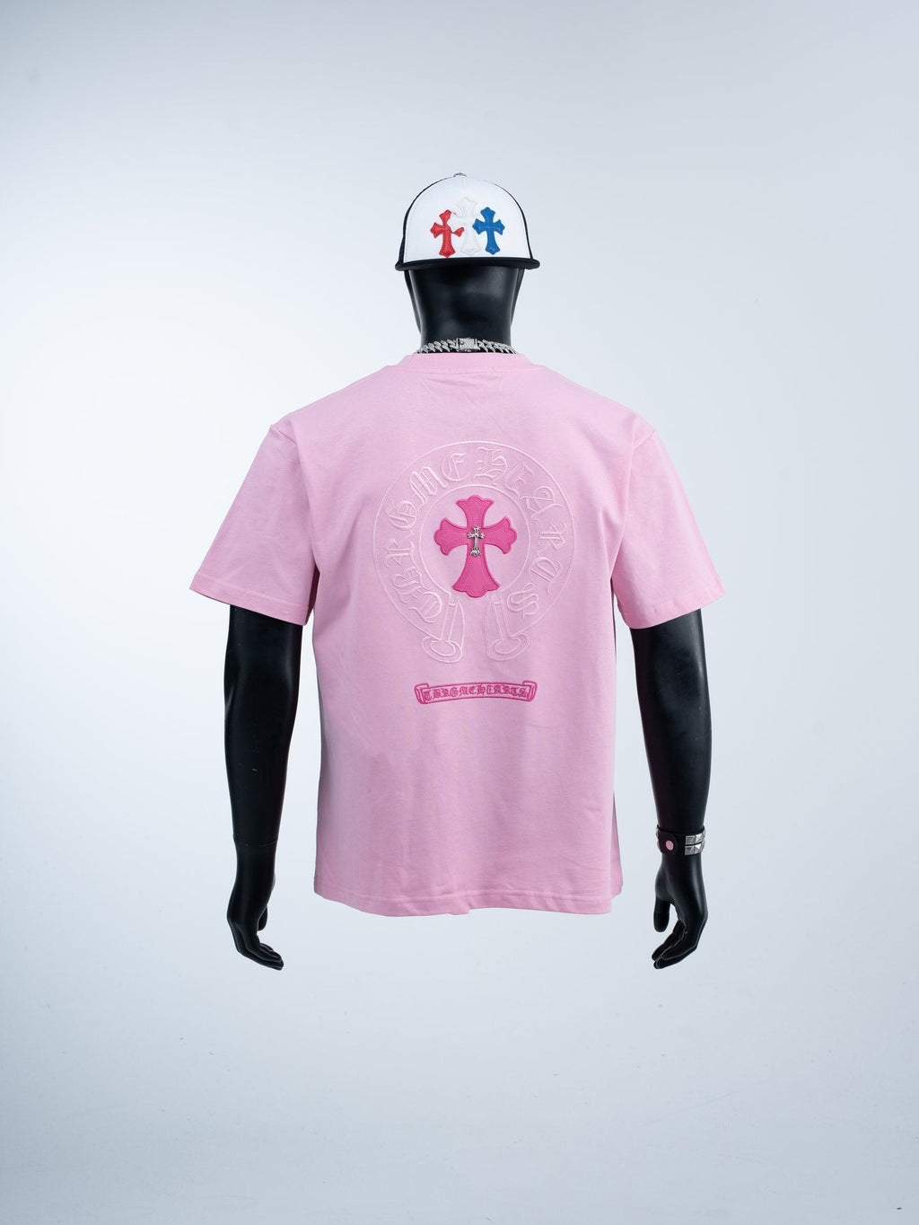 Chrome Hearts Cross Graphic Short-Sleeve T-Shirt