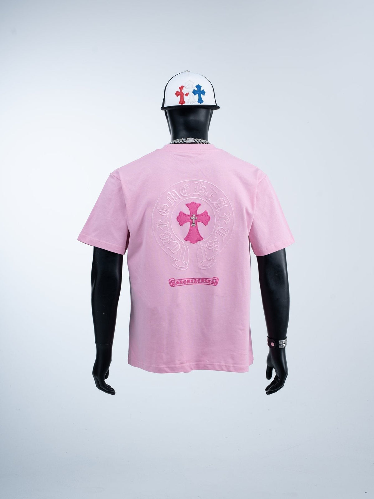 Chrome Hearts Cross Graphic Short-Sleeve T-Shirt