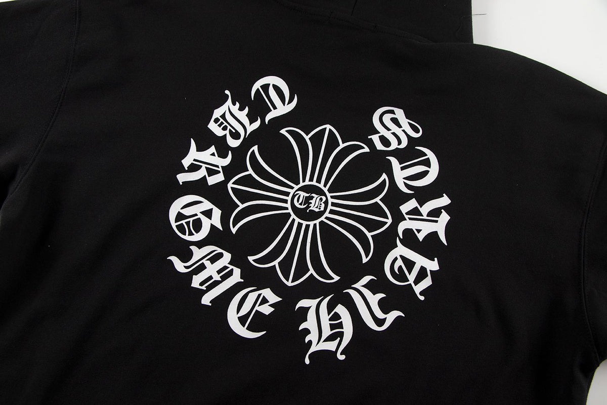 Chrome Hearts Flower Back Graphic Hoodie
