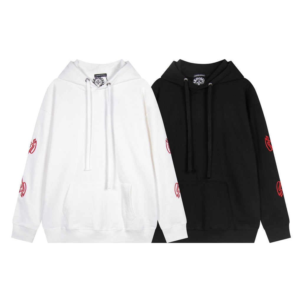 Chrome Hearts Flower Back Graphic Hoodie